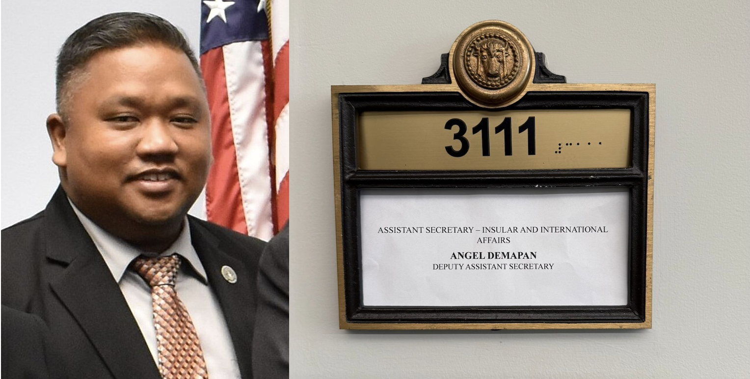 Demapan appointed deputy assistant secretary for Insular & International Affairs 