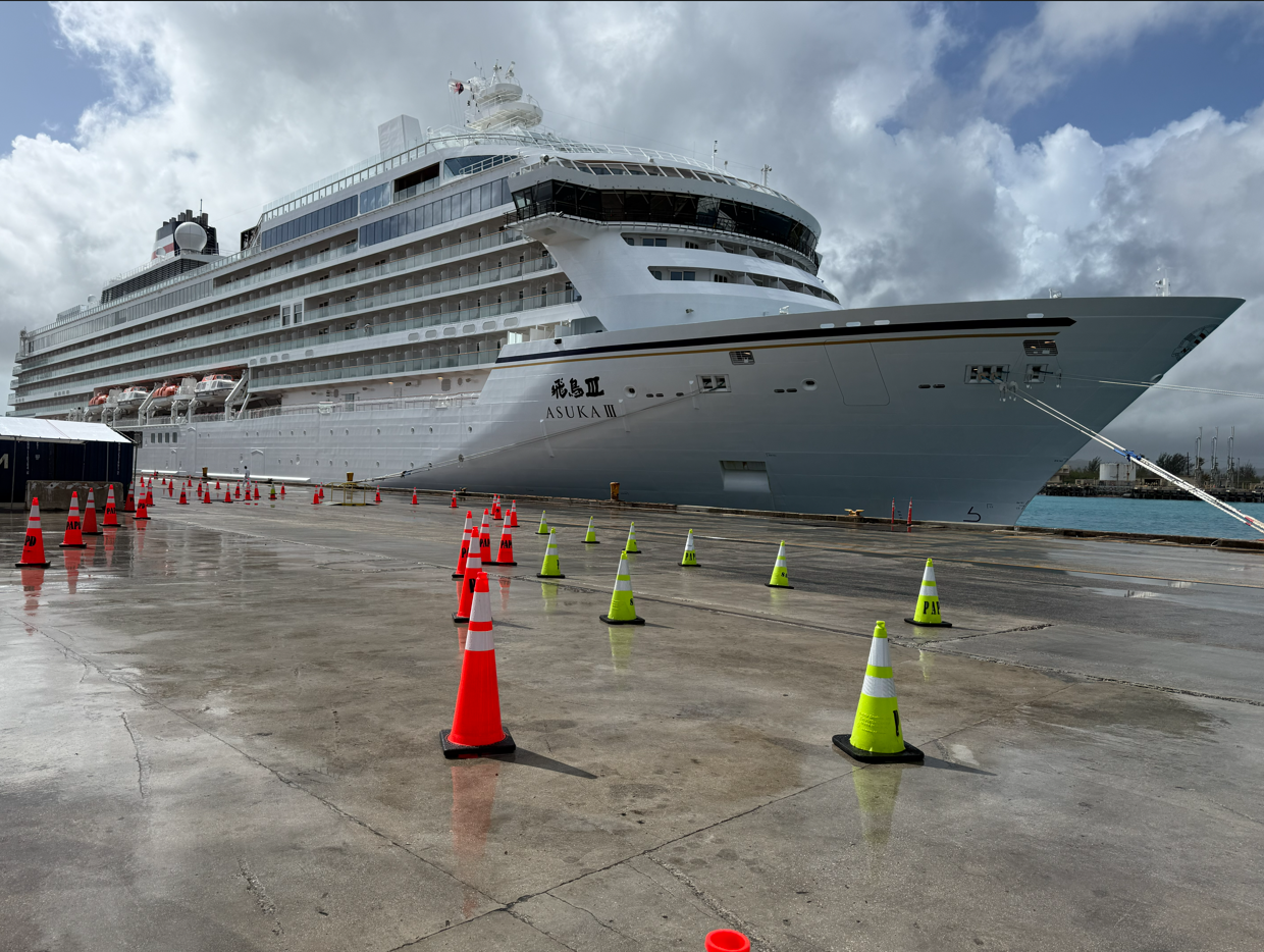 GovGuam secures dual economic wins with two-day cruise visit and record low unemployment stats