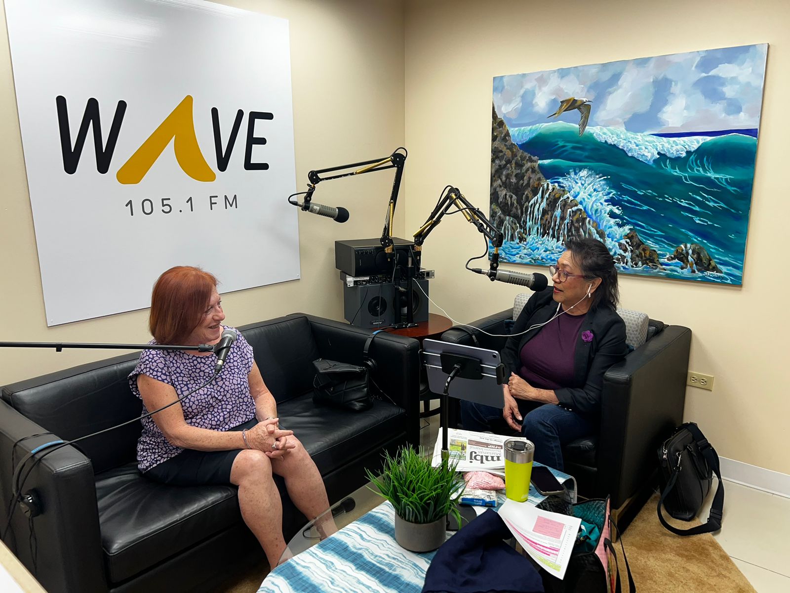 Business Bites premieres on Mornings with Patti on Wave 105 FM