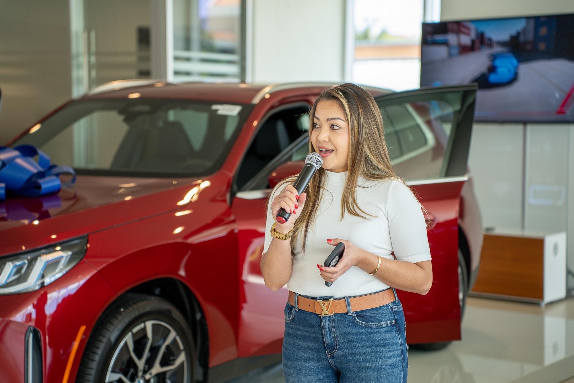 Trina Cruz, BMW franchise director, Atkins Kroll. Photo by Skyler Obispo. 