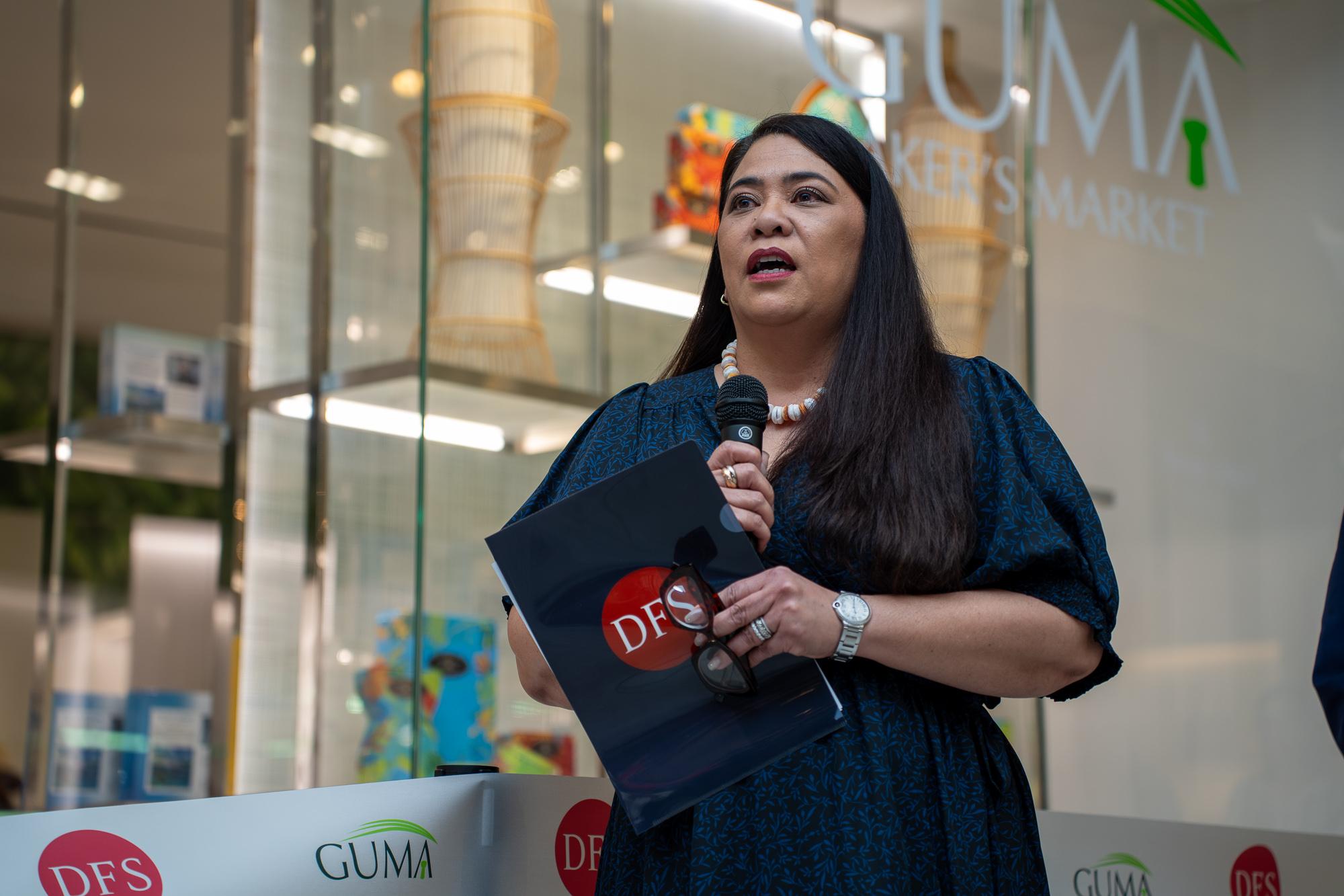 Gina Artero, general manager, DFS Guam. Photo by Skyler Obispo. 