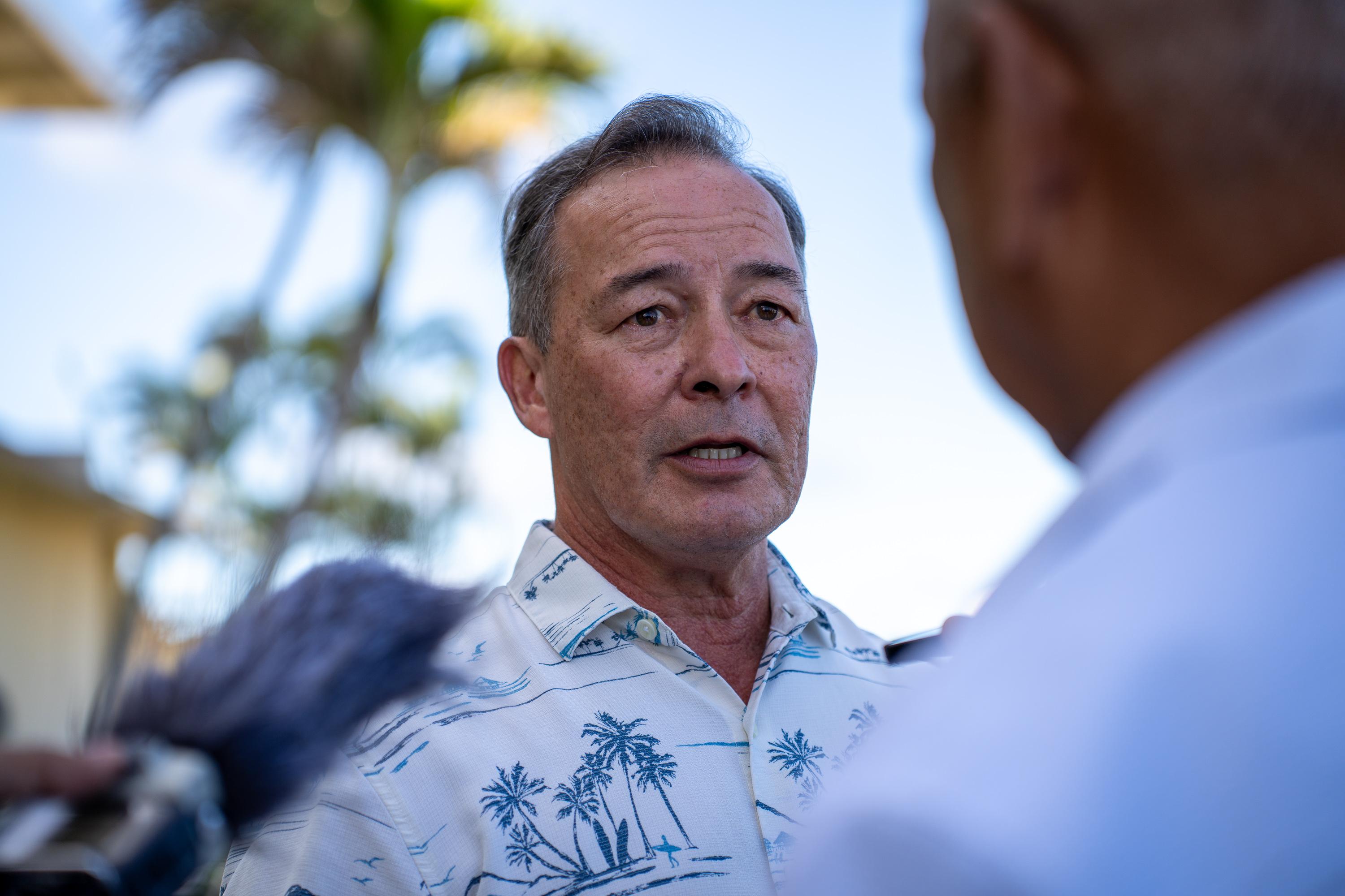 James C. Moylan, delegate to the House of Representatives, Guam. Photo by Skyler Obispo. 