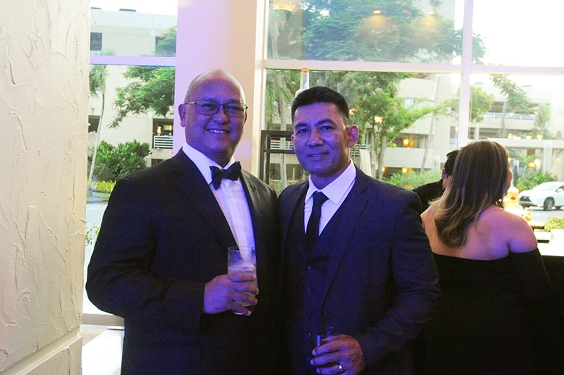 (From left) Joseph “Joey” Crisostomo, president of CarsPlus LLC; and Brian Bamba, managing director of IP&amp;E Holdings LLC, which does business as Shell gas stations, and Make-A-Wish board member. Photos by Justin Green
