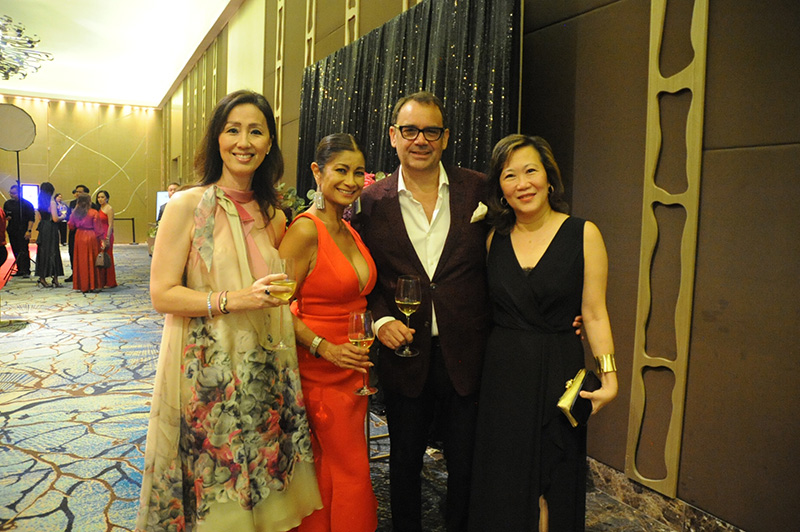 Candy C. Okuhama, president of ASC Trust; Charlotte D. Huntsman, senior vice president, for Human Resources and Organizational Development, Guam Regional Medical City; Dean Huntsman, regional vice president for operations, Dusit hotels and resorts in Guam; and Sophia Chu Wigsten, general manager of the Hyatt Resort Guam. Photos by Justin Green