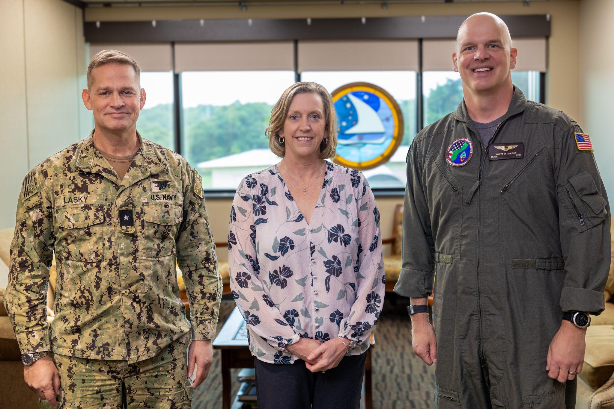 Military visitors to Guam continue to visit the island’s admirals on common issues