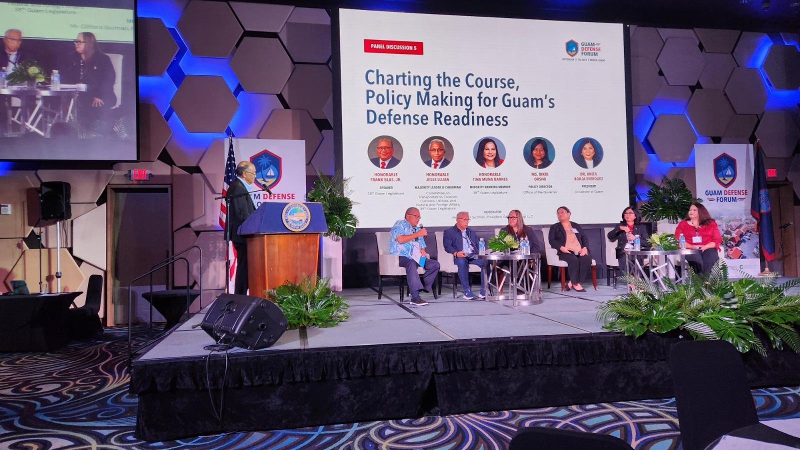 Guam lawmakers, experts stress policy alignment at Defense Forum