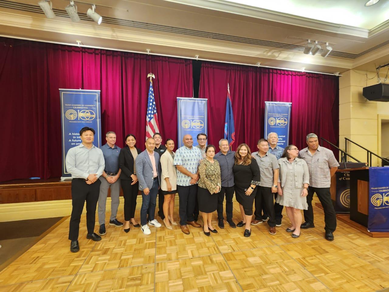 Guam Governor delivers progress report to Guam Chamber members