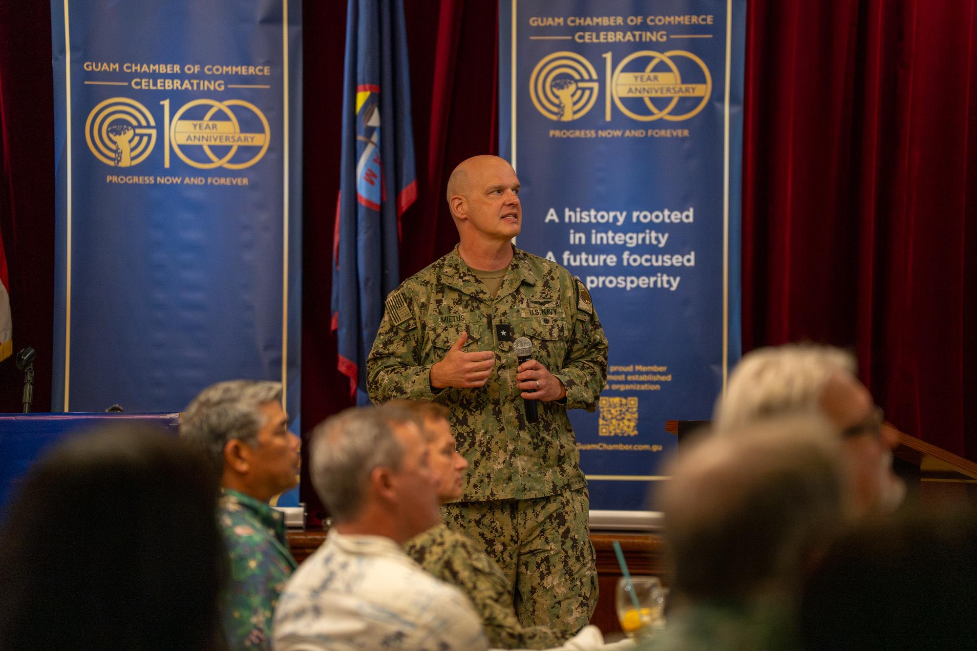 Mietus: JRM water safe to drink; trace amounts of dieldrin in Camp Blaz water 