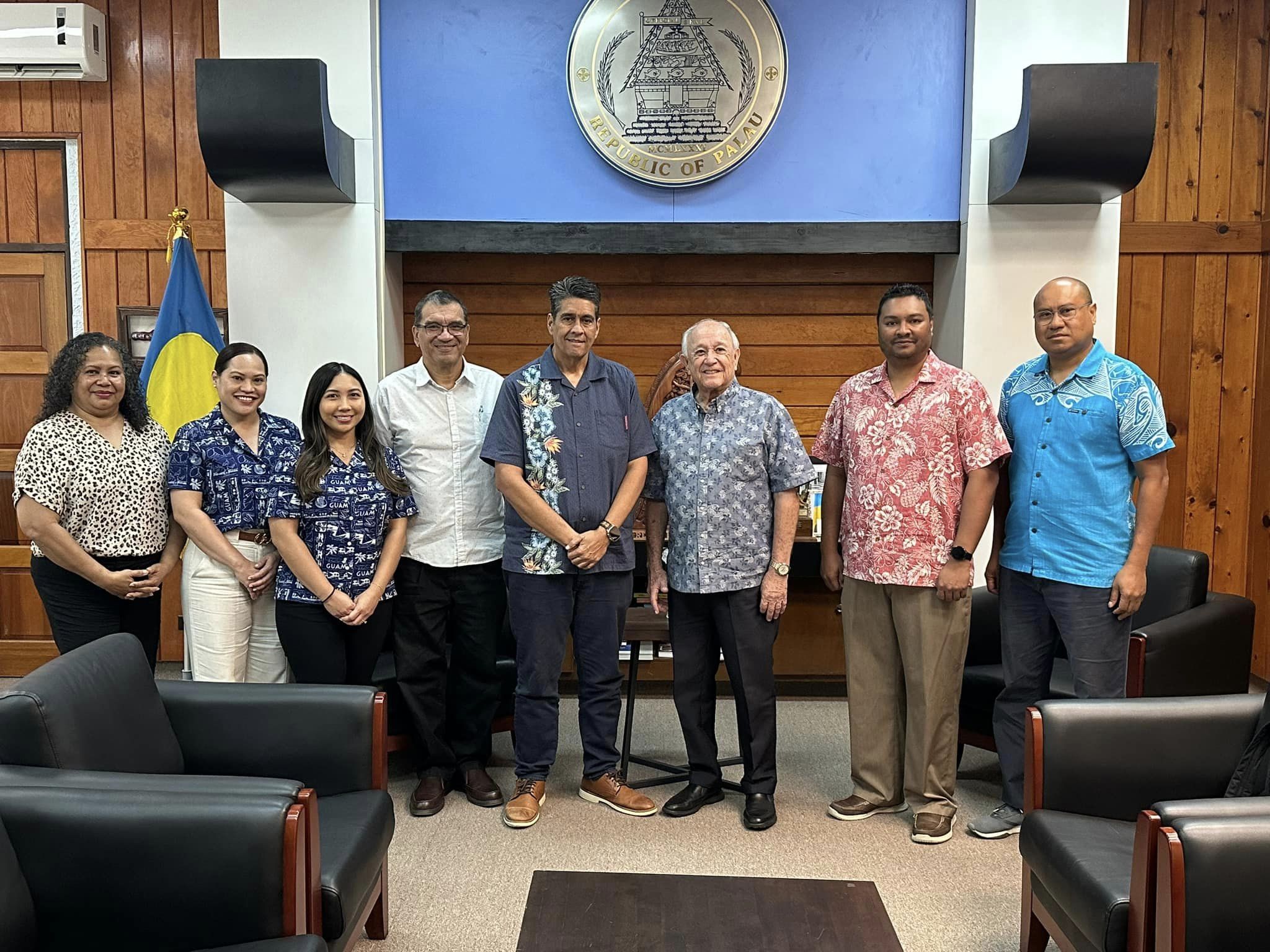 GVB president meets Palau president to discuss potential tourism packages