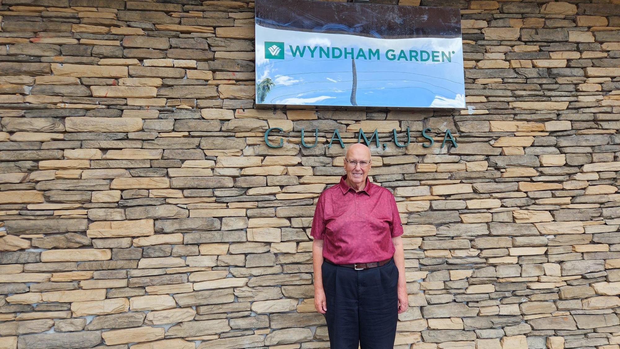 Owner Bruce Mckenzie puts Wyndham Garden Guam up for sale