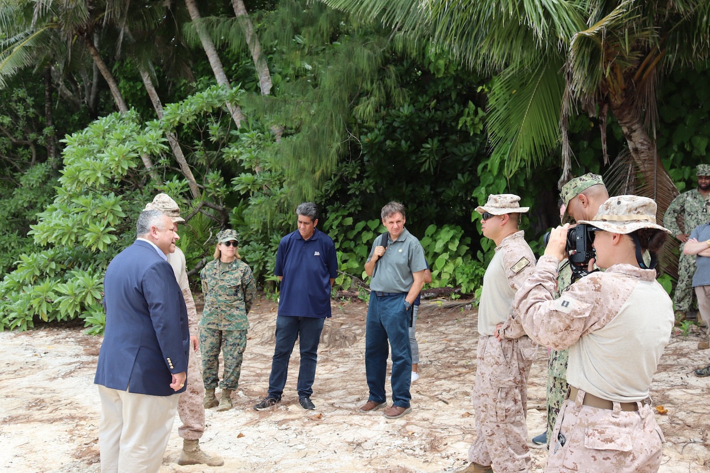 SECNAV Del Toro visits Palau 