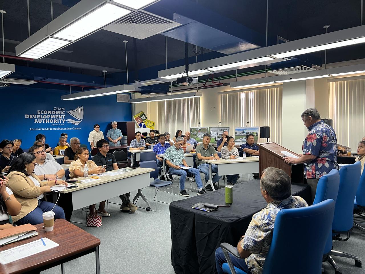 Stakeholders visit Simon Sanchez campus for planned two-year development project