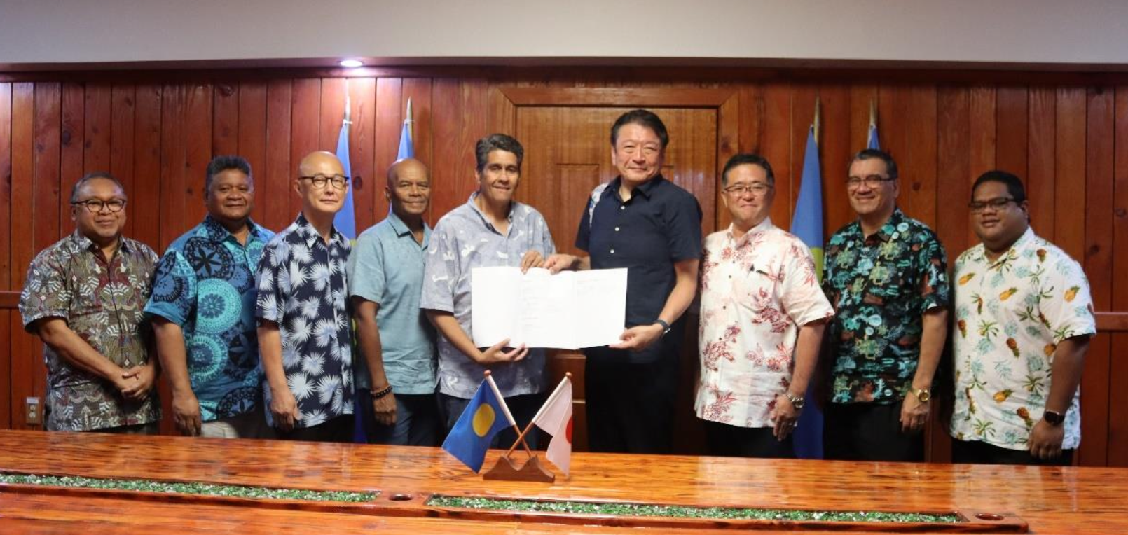 Palau and TEPCO sign agreement to decrease reliance on fossil fuels