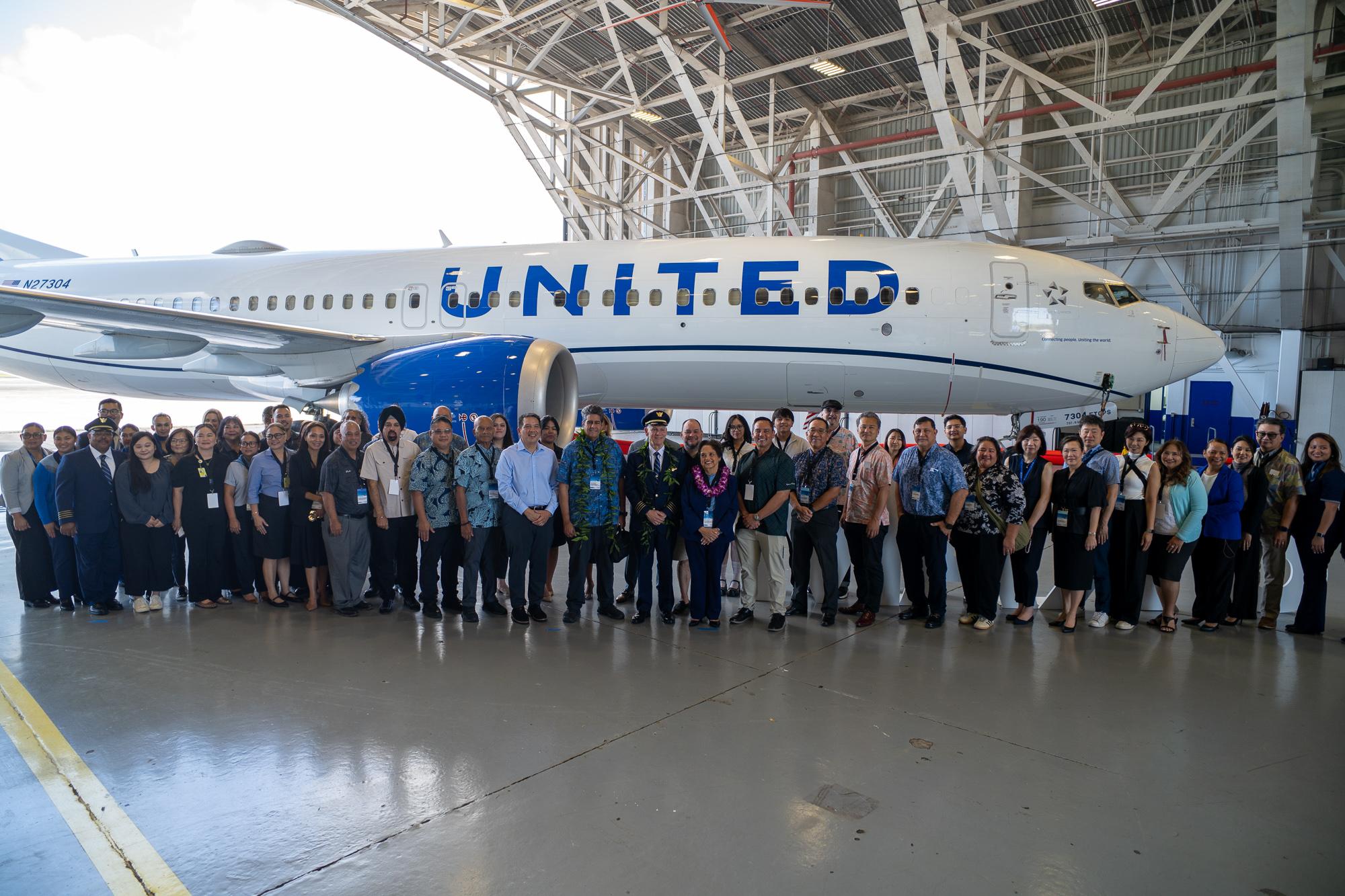 Shinohara: United Airlines’s Boeing 737 Max 8 arrival ‘a long time coming’ for Guam 