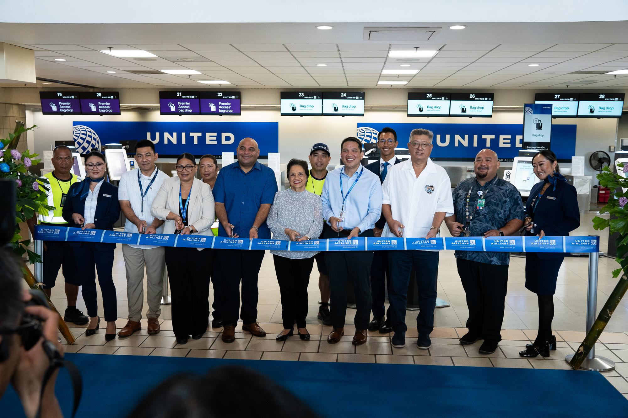 United Airlines unveils refreshed airport check-in lobby 