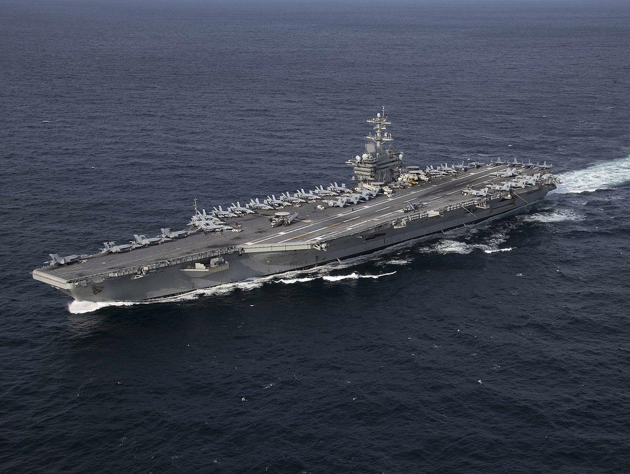 Carrier group ships arrive in Guam; USS Ronald Reagan returns to U.S. fleet after extensive maintenance