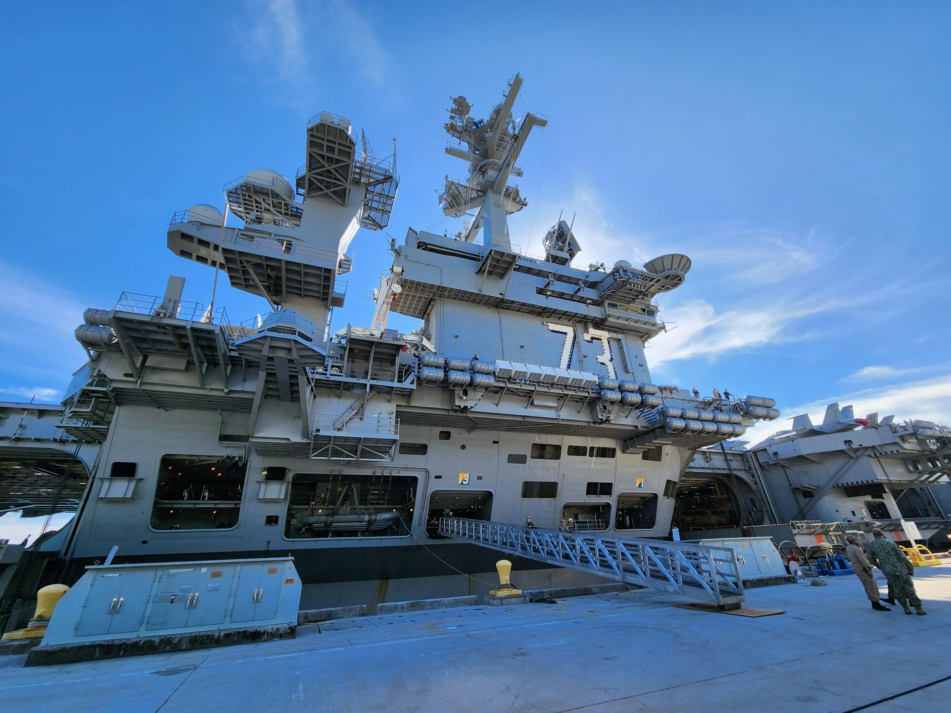 Regional security reinforced as USS George Washington arrives in Guam for port visit
