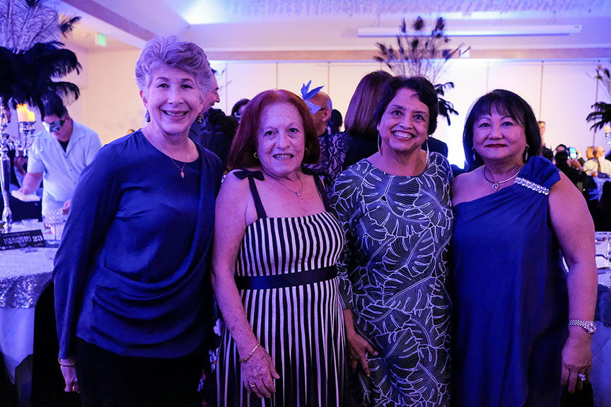 (From left) Louisa Borja, chief people officer for Pay-Less Markets and president of VARO; Jon Mendiola, public information officer of VARO; Trina A. San Agustin, program coordinator – communications &amp; promotions at Guam Community College and vice president of VARO; Julie Ulloa-Heath, executive director of VARO and Brianna Duenas, fundraising chair of VARO.
